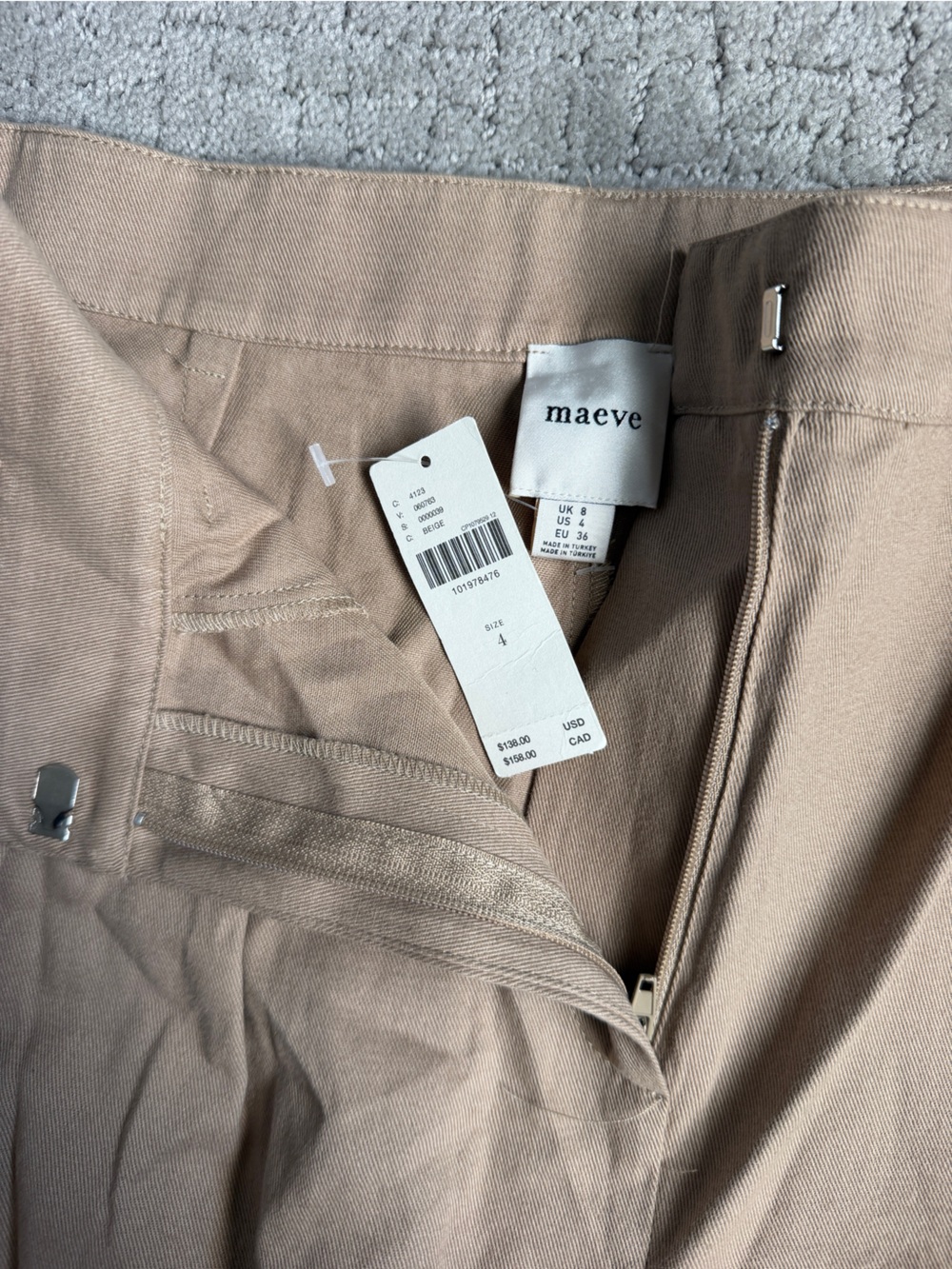Anthropologie Maeve Pleated Track Trouser - Picture 6 of 9